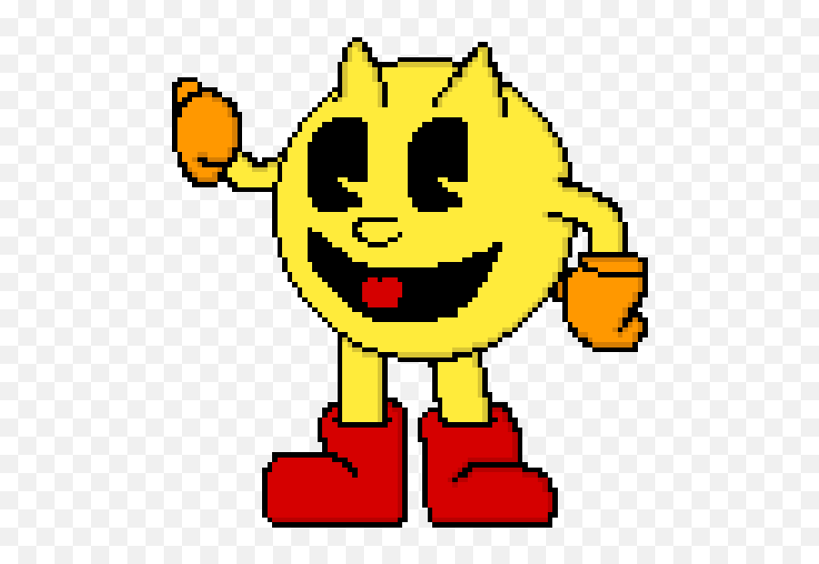 Pac Man Stuff By Mascaronat - Pixilart Happy Emoji,Rip Pacman Emoticon?