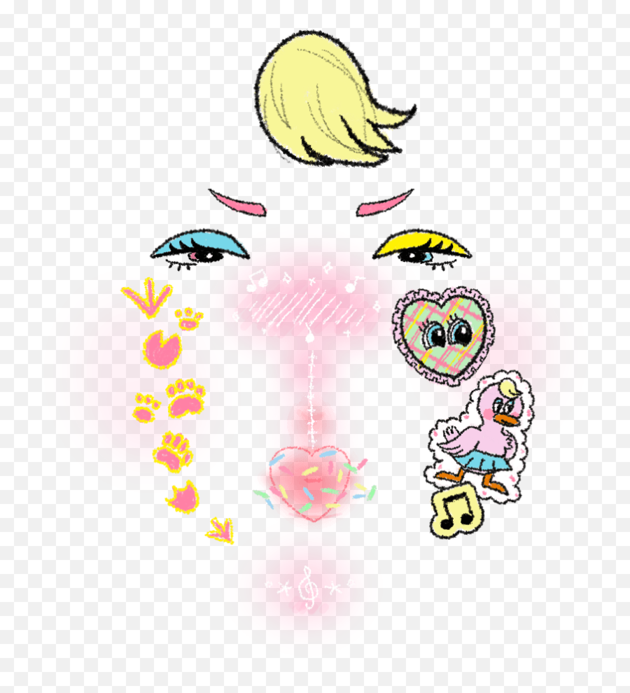 001 - Girly Emoji,Emotion Reference Sketches
