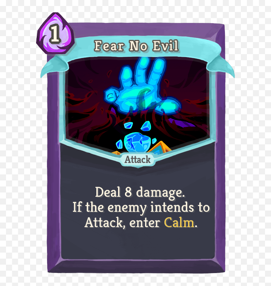 Fear No Evil Slay The Spire Wiki Fandom - Scrape Slay The Spire Emoji,Protection From Evil Calm Emotions