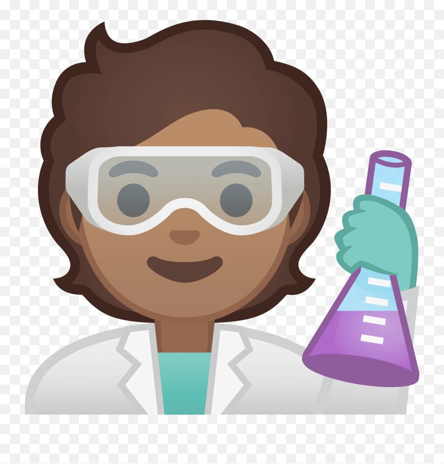 Scientist Emoji Clipart Free Download Transparent Png - Scientist Emoji 3d,Chemical Structure Emojis