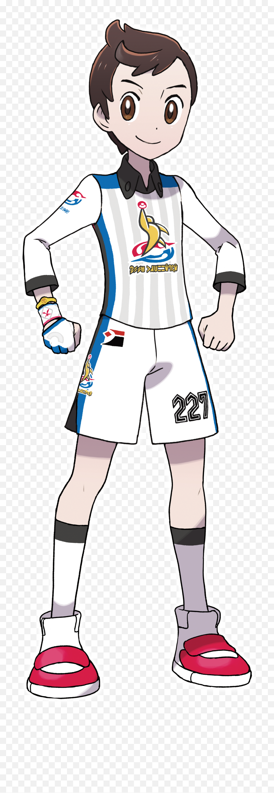 Boy Victor Galar Region Champion Cup - Pokemon Uniform Emoji,Boy Emoji Outfit