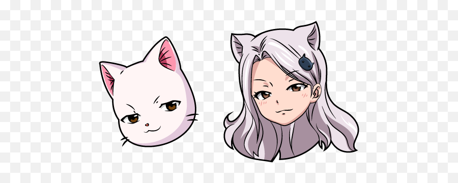 Fairy Tail Carla Cursor U2013 Custom Cursor - Girly Emoji,Emotion In Fullmetal Alchemist