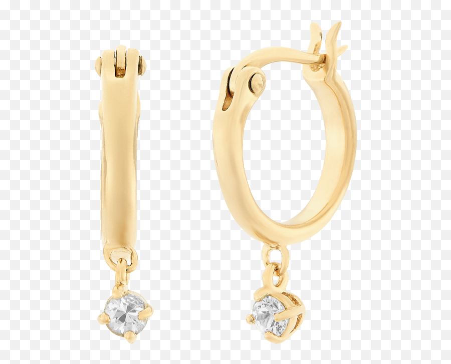 Sapphire Hoops - Solid Emoji,Emoji Earrings