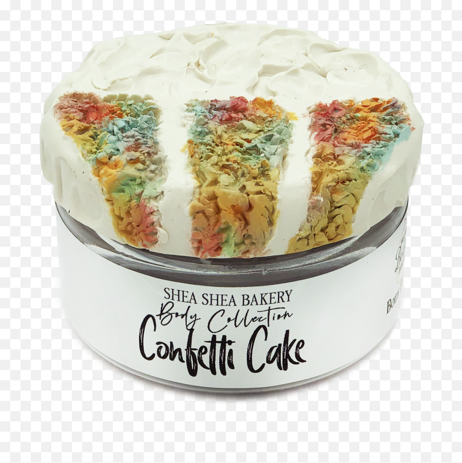 Confetti Cake Smooth Skincare Sheabutter Rawingredients - Lid Emoji,Sweet Emotions Whipped Shea Beauty Butter