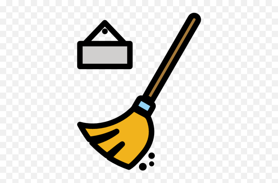 Kehrwoche Emoji - Download For Free U2013 Iconduck Broom Emoji Png,Sweeping Broom Emoticon Movment