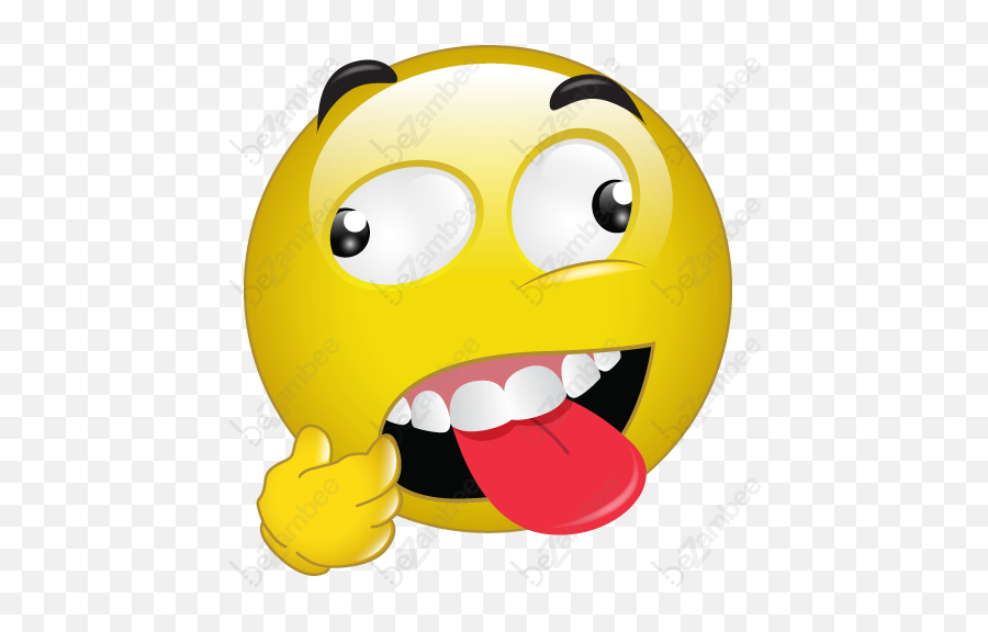 Download Silly Crazy Face Clipart - Silly Picture Transparent Background Emoji,Crazy Smiley Emoticon Facebook