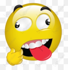 Download Silly Crazy Face Clipart - Silly Picture Transparent Background Emoji,Crazy Smiley Emoticon Facebook
