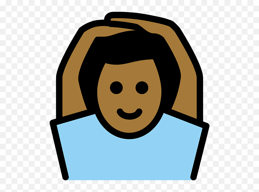 Man Gesturing Ok Emoji Clipart Free Download Transparent - Gesture,Emojis Png Hd Ok