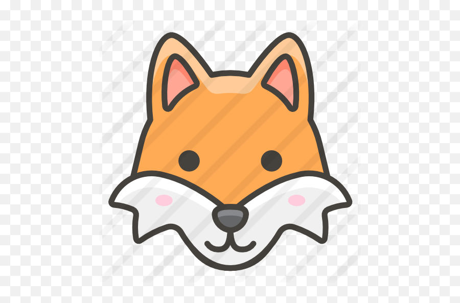 Fox - Free Animals Icons Soft Emoji,Chinchilla Emoji