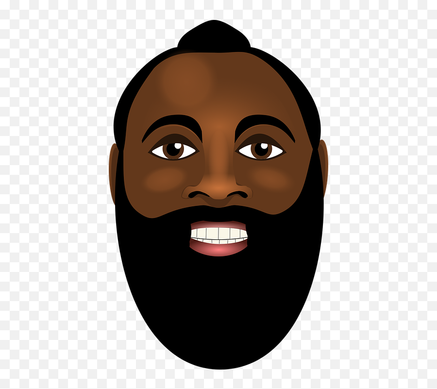 Free Photo Beard Nba James Harden - James Harden Emoji Face,James Harden Emoji