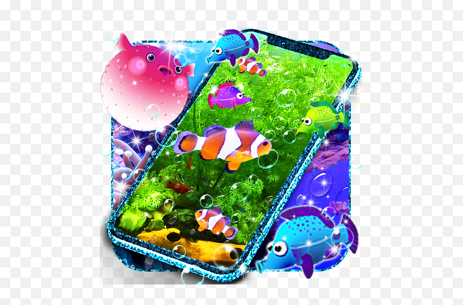 Fish Live Wallpaper - Apps On Google Play Fish Wallpaper Live App Emoji,Tropical Fish Emoji