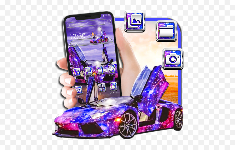 Glowing Neon Car Theme Apk 112 - Download Apk Latest Version Smartphone Emoji,Automobile Emojis