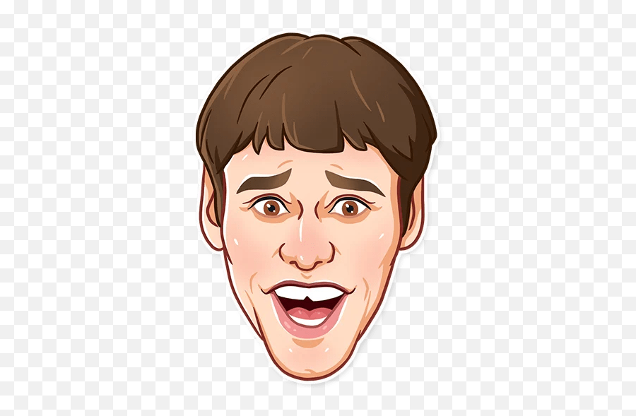 Jim Carrey Stickers - Live Wa Stickers Emoji,Slack Emojis Jim Carrey