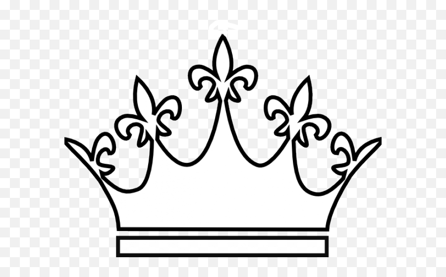 Crown Drawing Crown Clipart Line Drawing Pencil And In Color - Queen Crown White Png Emoji,How To Draw Laughing Emoji