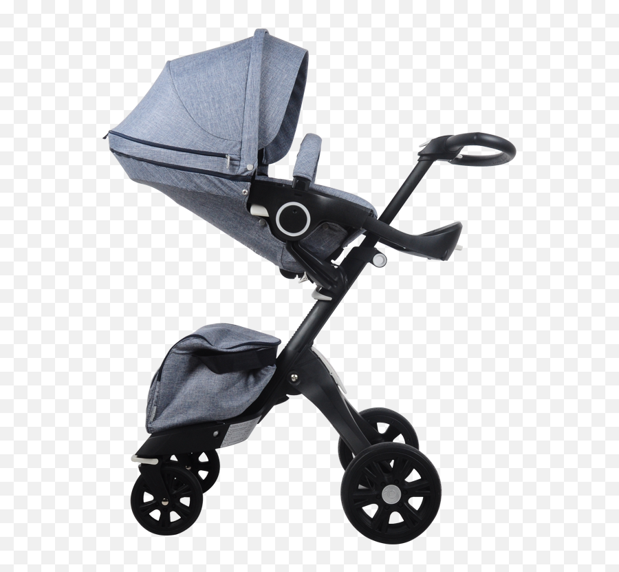 Dsland High View Baby Stroller Portable Can Lie Two - Way Fourwheel Shock Absorber Baby Cart Folding Umbrella Car Baby Carriage Solid Emoji,Baby Home Emotion Stroller