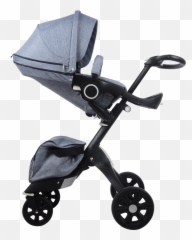 Dsland High View Baby Stroller Portable Can Lie Two - Way Fourwheel Shock Absorber Baby Cart Folding Umbrella Car Baby Carriage Solid Emoji,Baby Home Emotion Stroller