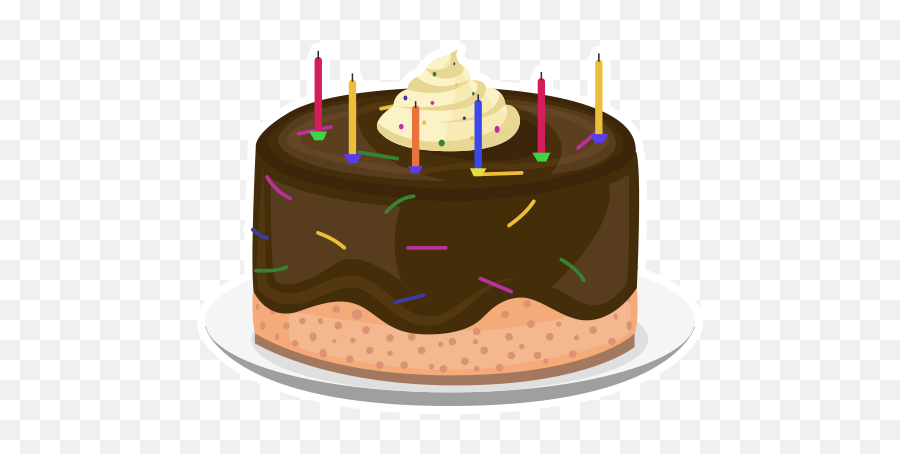 Cakes And Candle By Marcossoft - Sticker Maker For Whatsapp Emoji,Cake Emoji Code