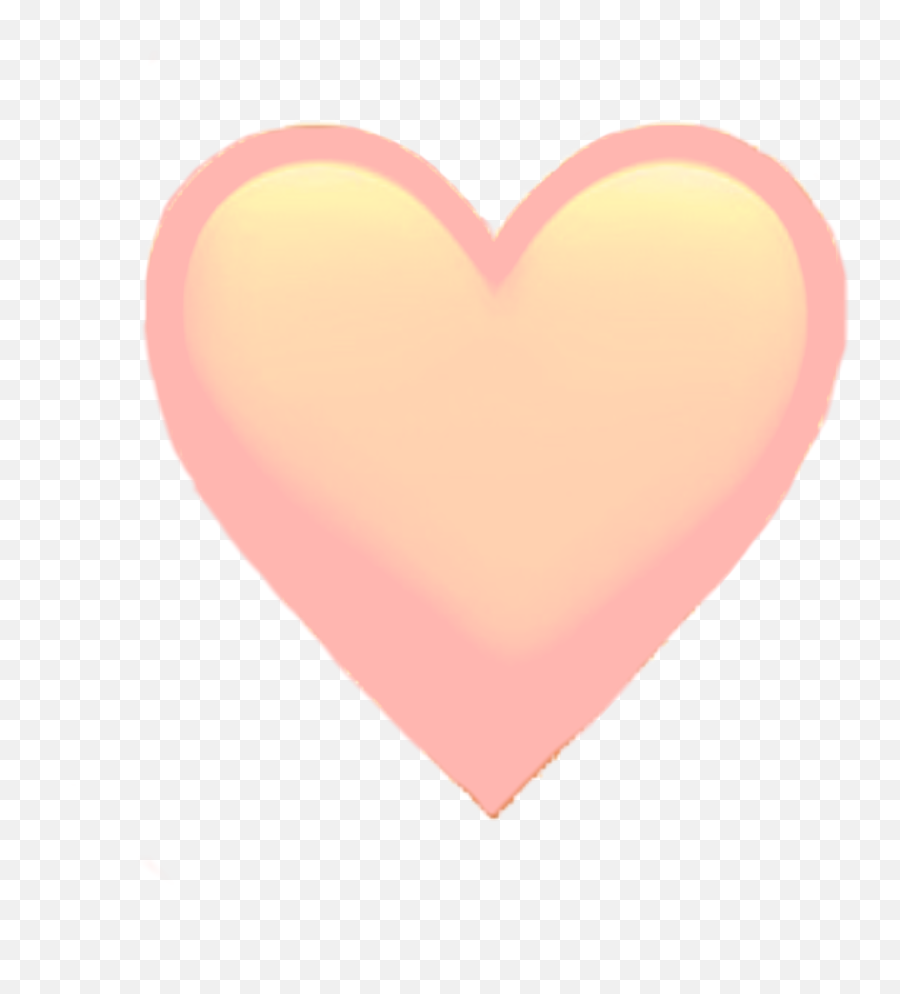 Peach Heart Vsco Vscogirl Sticker By Zo - Girly Emoji,Emoji Keychain Brandy Melville