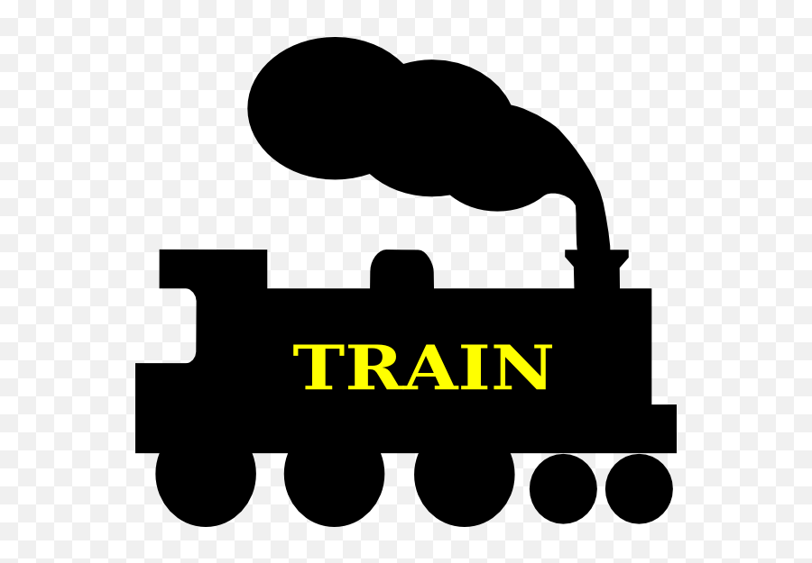 Free Railroad Silhouette Download Free - Simple Steam Train Emoji,Railroad Emoji