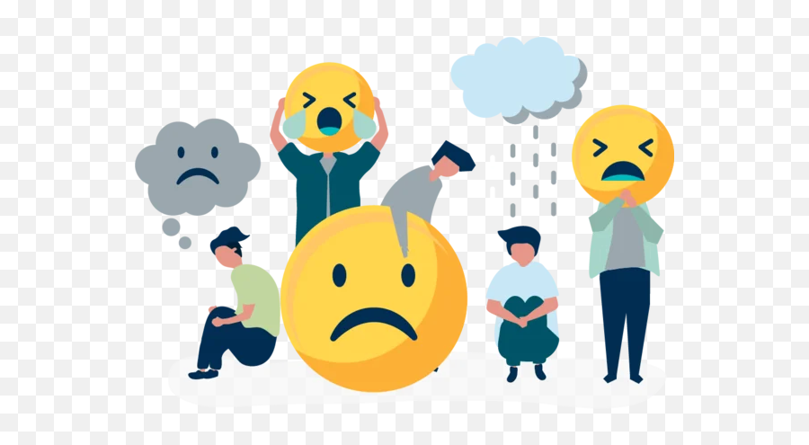 Mental Health In The Workplace - Mental Health Disorder Clipart Emoji,Hiding Emotions Disorder