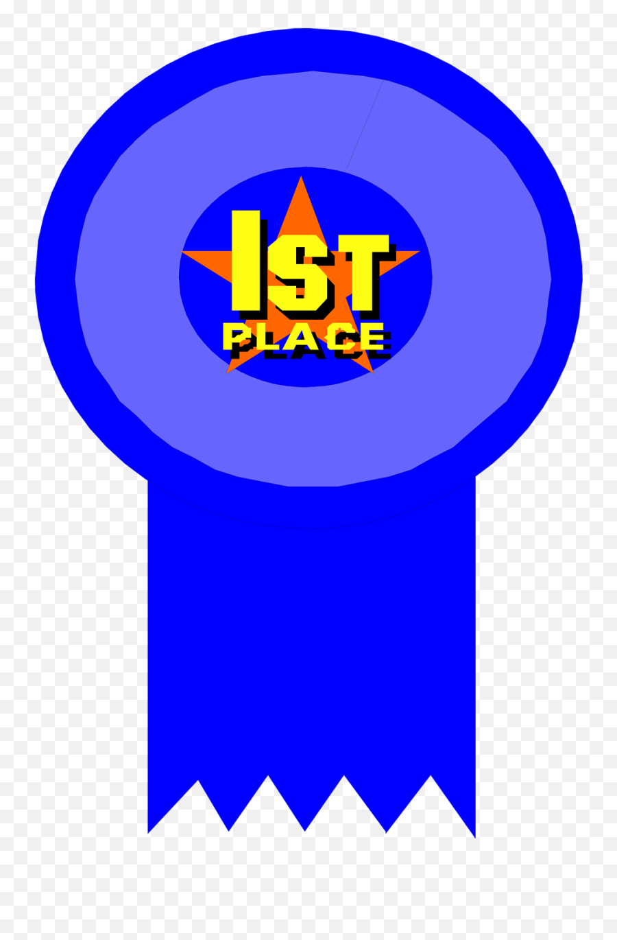 1st Place Award Ribbon Clipart - Transparent Images Of Award Ribbon Emoji,First Place Emoji