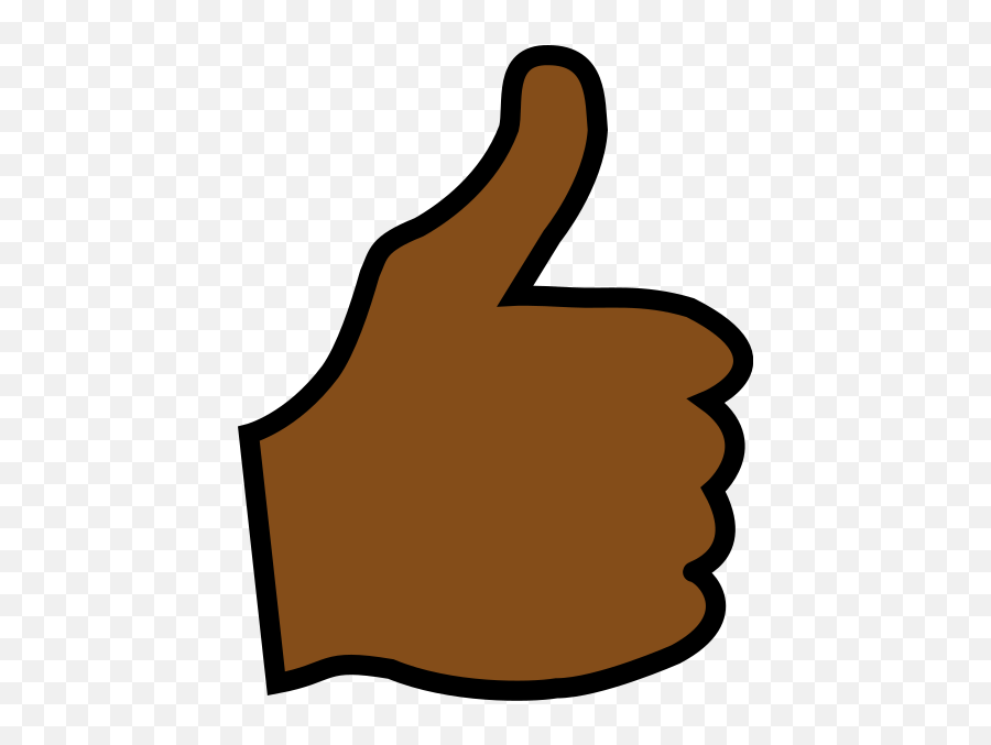 Thumbs Up Clip Art At Clkercom - Vector Clip Art Online Thumbs Up Clipart Transparent Background Emoji,Thumb Up Emoji
