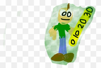 Baldi Basics 1 - Fictional Character Emoji,Baldi Emoji