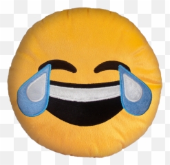 Carinha Zap Chorando De Rir - Wu Bichos De Pelúcia Happy Emoji,Almofada De Emoji