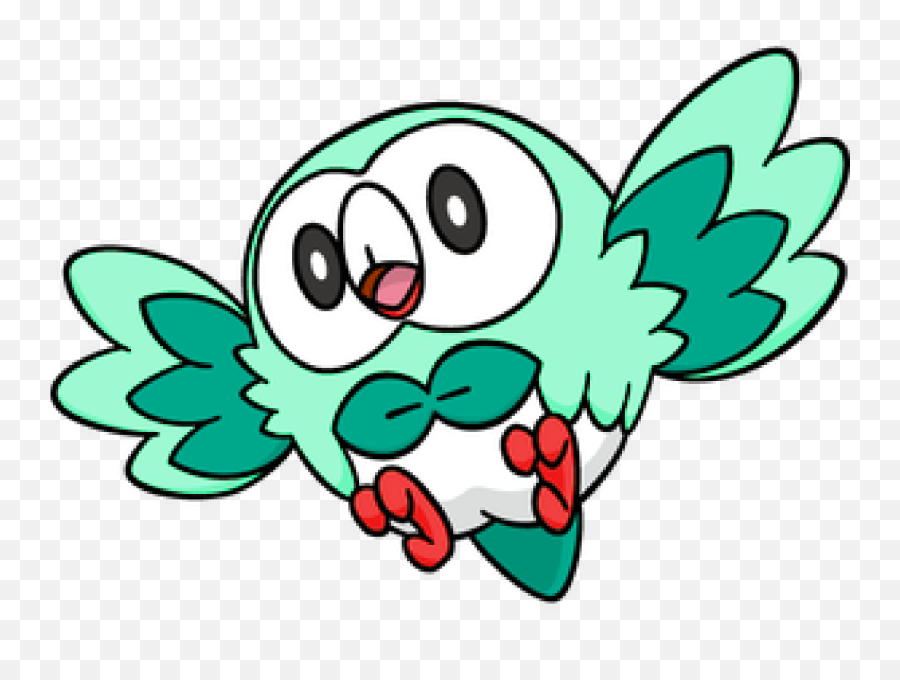 Rowlet Shiny Pokemon Sticker By Marshmallow - Fictional Character Emoji,Rowlet Emoji