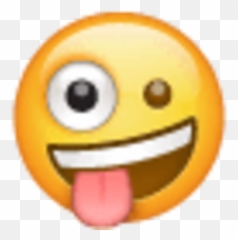 Significado De Los Emojis De Whatsapp - Zany Face Emoji Whatsapp,Emoticon Carita Sonrojada Para Facebook