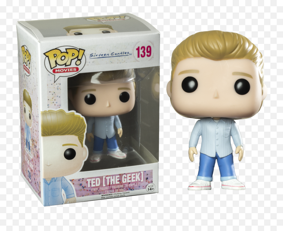 Geek - Funko Pop Ted The Geek Emoji,Vinyl Toy + Change Emotions