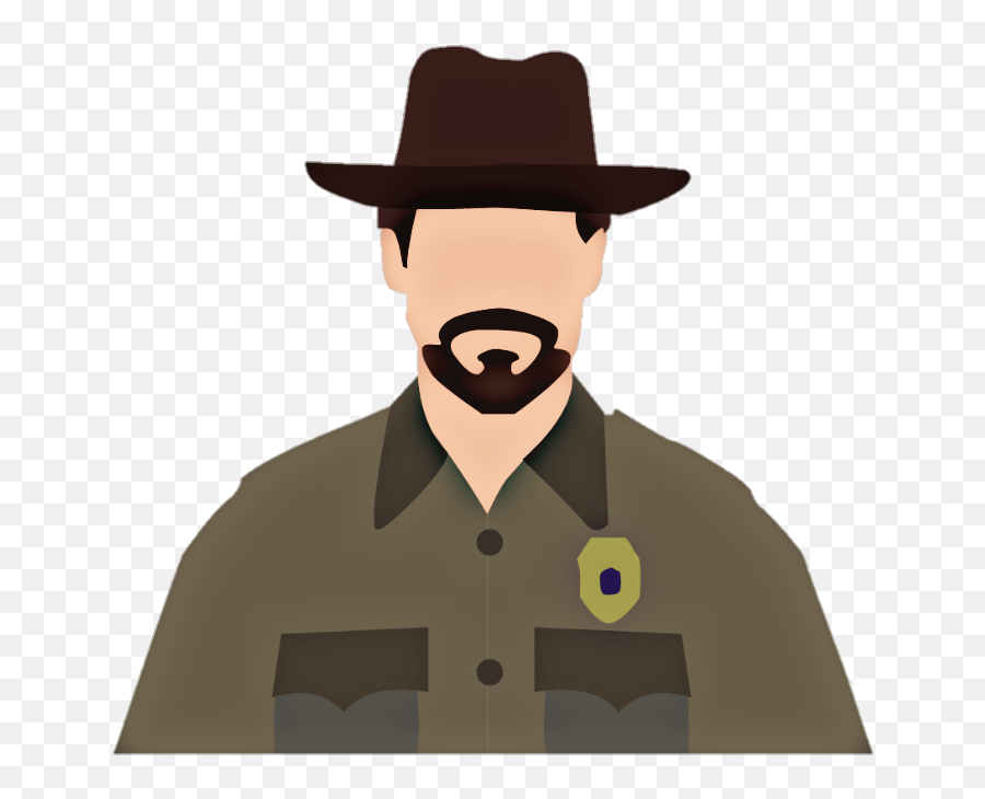 Sheriff Strangerthings Sticker - Western Emoji,Emoji Sheriff