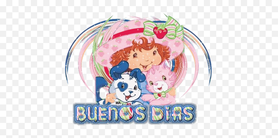 Con Movimiento Y Brillo - Dvd Strawberry Shortcake 2003 Emoji,Buenas Noches Con Emojis