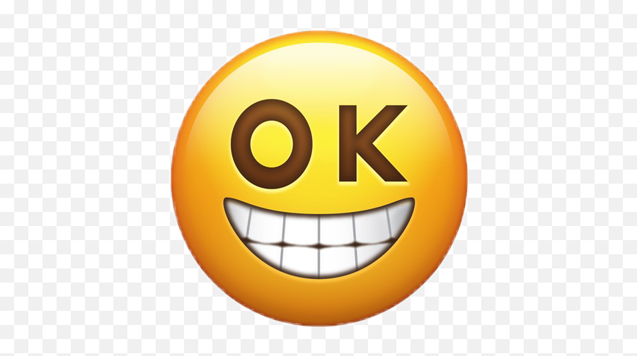 Ok Emotions Emoji Sonrisa Smile Sticker By Beatriz - Ok Emoji,It Ok Emoticon