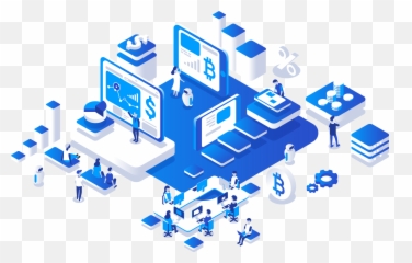 Bitcoin Halfing U2013 Pokadigit - Blockchain Isometric Illustration Emoji,Emojis Fantom