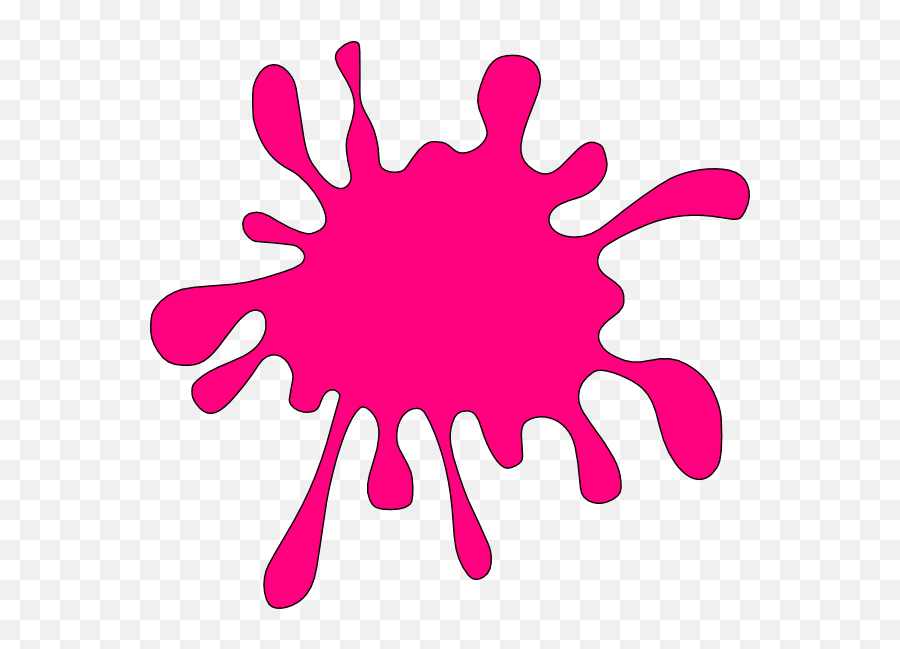 Poptropica 1 Colours And Numbers - Pink Splat Clipart Emoji,Emoji Splat Ball