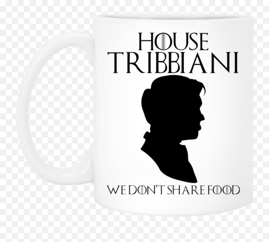House Tribbiani We Donu0027t Share Food Friends Coffee Mug - Joey Tribbiani Mug Beer Stein Water Bottle Emoji,Joey Artist Emotions On Sleeve Friends