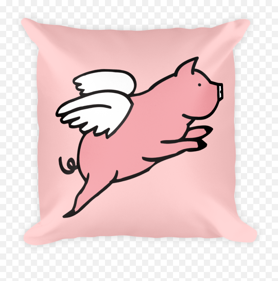 Accessories Tagged - Flying Pigs Emoji,Pig Emoji Pillow