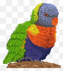 26 Mypixelart Ideas Pixel Art Pixel Art - Parrots Emoji,0y Emoticons