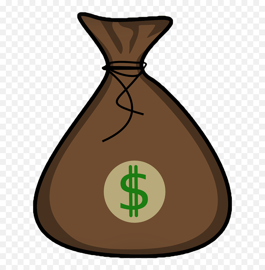 Free Transparent Money Bag Download Free Clip Art Free - Money Bag Clipart Transparent Emoji,Cash Emoji