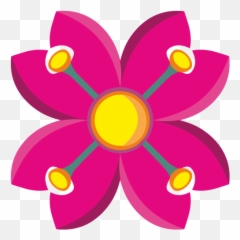 Vector Image For Logotype By Keywords Rose Bud Plant Flower - Girly Emoji,Rose Stars Lipdls Emoji
