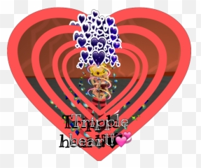 Tripple Sticker - Language Emoji,Emoji Tripple Hearts