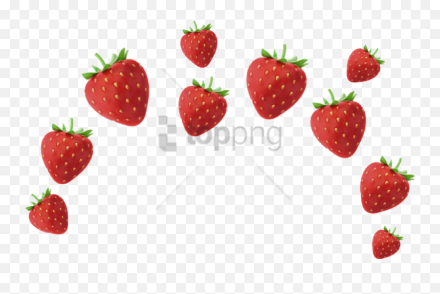 Emoji Png Image With No Background - Transparent Strawberry Background Png,Aesthetic Emoji