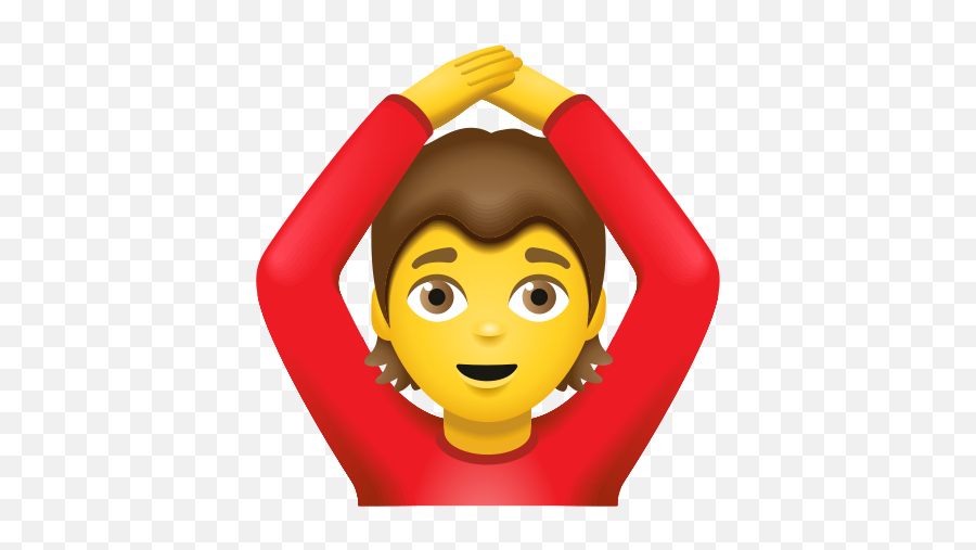 Icono De Person Gesturing Ok Estilo Emoji - Happy,Emoji Alzando La Mano