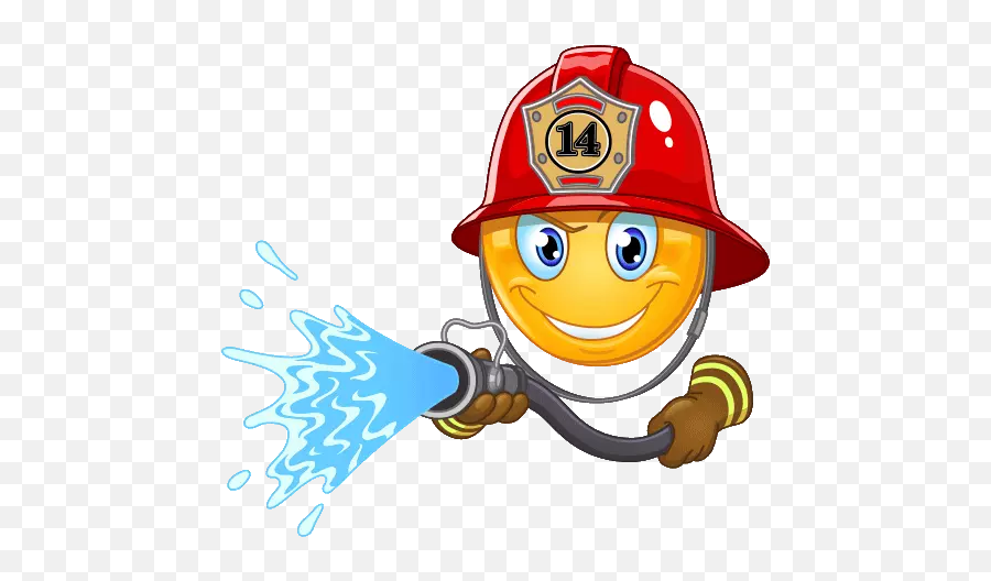 Cute Emoji 2,Firefighter Emoticons