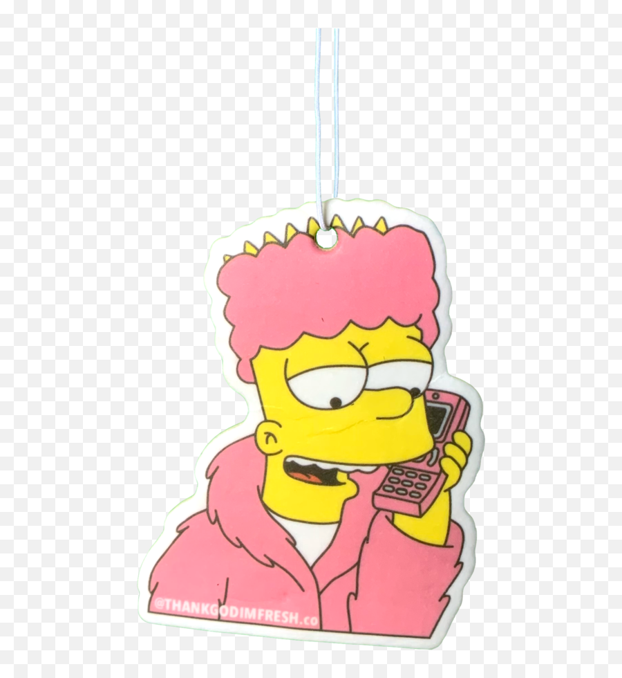 Products U2013 Chaos Theory Supply - Bart Simpson Emoji,Car Freshener With Emojis