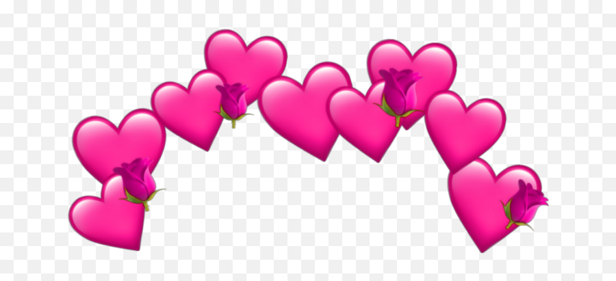Pink Hearts Hearts Pinkhearts Pinkheart Emoji - Red Cute Aesthetic Kermit The Frog,Pink Emoji