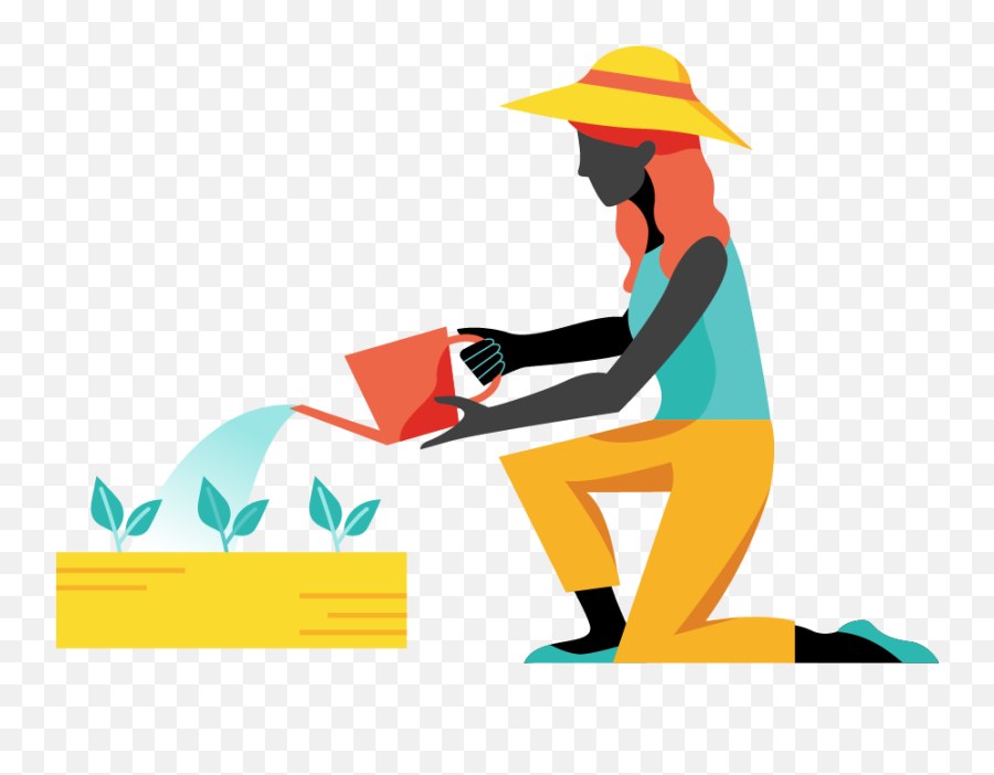 Gardening - Gardening Illustration Png Emoji,Gardening Emoji