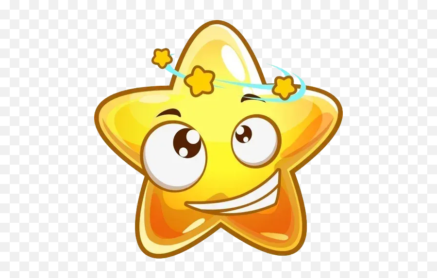 Emoji Stars Whatsapp Stickers - Stickers Cloud,Yellow Star Emoticon