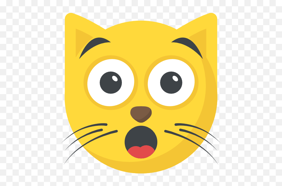 Gato - Iconos Gratis De Emoticonos Emoji,Huella De Gato Emoticon